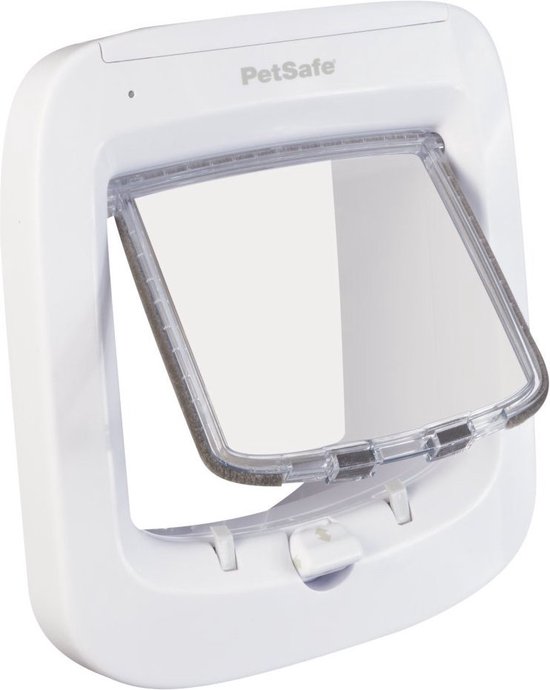 PetSafe Microchip - Wit - Kattenluik - 12,2 x 23,9