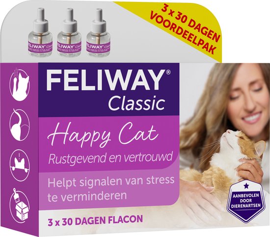 Feliway Classic - Navulling - 3 x 48 ml