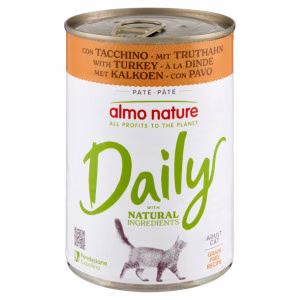 Catfood: Almo Nature Adult Cat Daily Menu  - Kalkoen