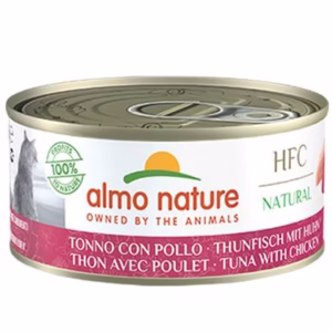 Catfood: Almo Nature HFC Tonijn en Kip