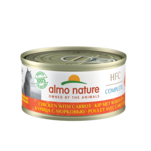 Catfood: Almo Nature Kat Hfc Kip Met Wortels