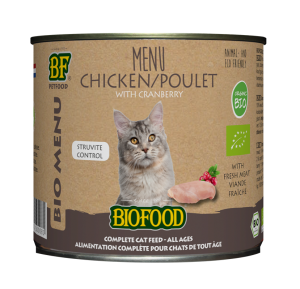 Catfood: Biofood Organic Kip Menu