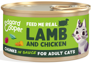 Kattenvoer: Edgard&Cooper Adult Chunks - Lam&Kip
