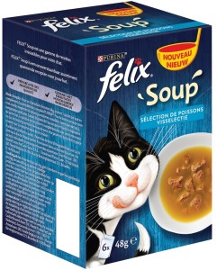 Catfood: Felix Soup Vis Selectie