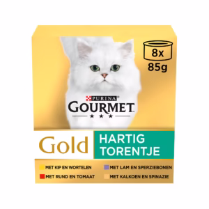 Catfood: Gourmet Gold Hartig Torentje Multipack - Rund 