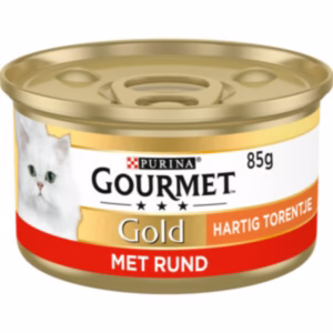 Catfood: Gourmet Gold Hartig Torentje  - Rund