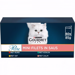 Catfood: Gourmet Perle Maaltijdzakjes Multipack - Mix 