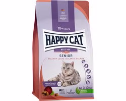 Catfood: Happy Cat Senior Kattenvoer Zalm