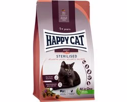 Catfood: Happy Cat Sterilised Kattenvoer Zalm