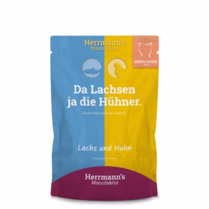 Catfood: Herrmanns Selection Zalm met Kip