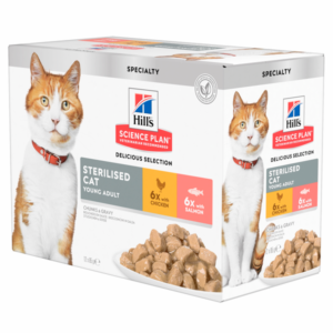 Catfood: Hill's Feline Pouch Adult Sterilised