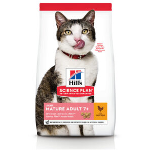 Catfood: Hill's Feline Senior Adult Light