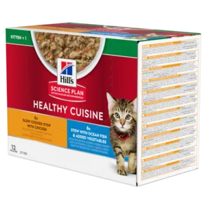 Catfood: Hill's Kitten Healthy Cuisine Multipack