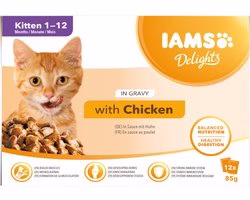 Catfood: IAMS Delights Kitten Kip