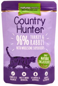 Catfood: Natures Menu Kalkoen & Konijn