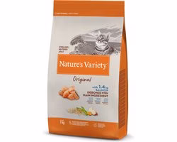 Catfood: Natures Variety Original Sterilized Salmon