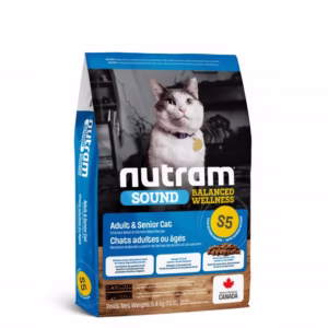 Catfood: Nutram Adult & Senior S5
