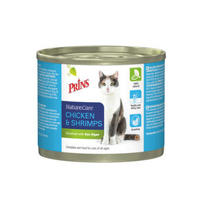 Catfood: Prins NatureCare Cat Chicken & Shrimps