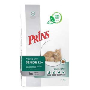 Catfood: Prins Vitalcare Senior 12+ - Gevogelte