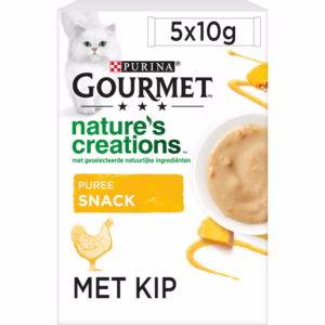 Catfood: Purina Gourmet Nature's Creations Exquisite Puree Kip & Pompoen