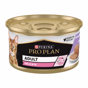 Catfood: Purina Pro Plan Delicate Adult Cat Mousse met Kalkoen