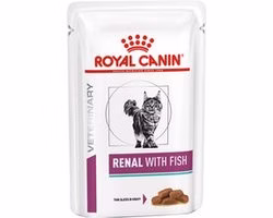 Catfood: Royal Canin Renal Kat Maaltijdzakje Met Vis