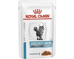 Catfood: Royal Canin Sensitivity Control kat kip (zakjes)