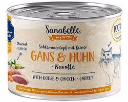 Catfood: Sanabelle Natvoeding met Gans en Kip