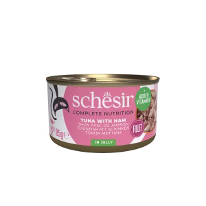 Catfood: Schesir In Gelatine Tonijn & Ham