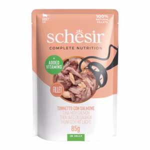 Catfood: Schesir Pouch Tonijn & Zalm