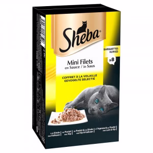 Catfood: Sheba Alu Multipack Mini Filets Traiteur