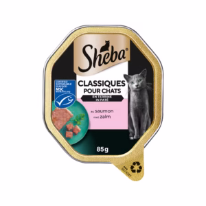 Catfood: Sheba Classics Paté - Zalm
