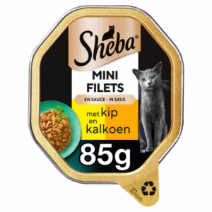 Catfood: Sheba Mini Filets In Saus Kip & Kalkoen
