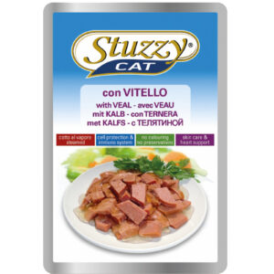 Catfood: Stuzzy Cat Pouch Veal