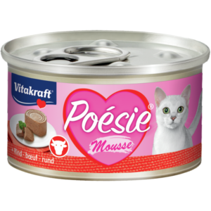 Kattenvoer: Vitakraft Poésie Mousse Blikje - Rund