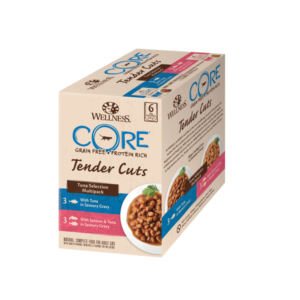 Catfood: Wellness Core Tender Cuts Tuna Selection - Tonijn