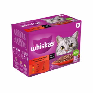 Catfood: Whiskas 1+ Classic Selectie in saus multipack