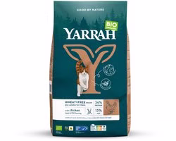 Catfood: Yarrah Cat Adult Graanvrij Kip/Vis