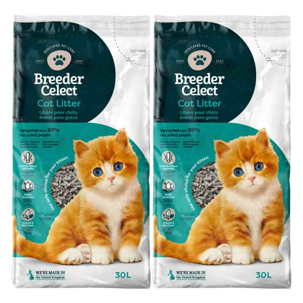 Kattenbakvulling: 2x Breedercelect Kattenbakvulling
