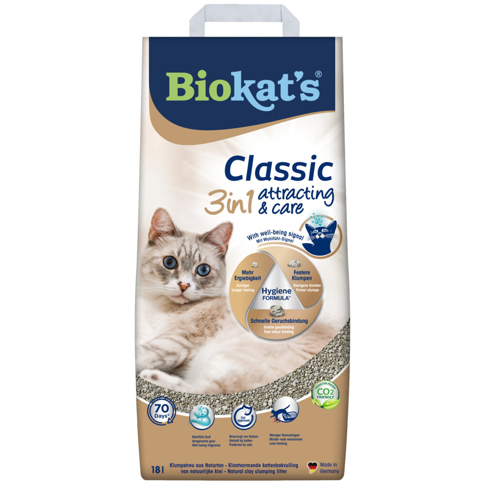 Kattenbakvulling: Biokat's Kattenbakvulling Classic Attracting Care