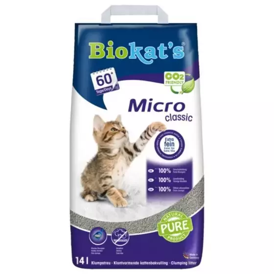 Kattenbakvulling: Biokat's Micro Classic kattenbakvulling