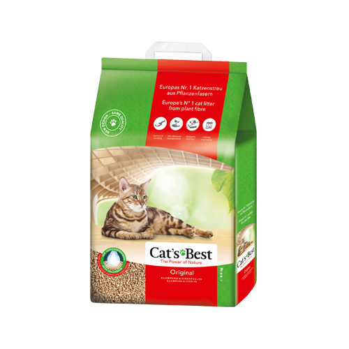 Kattenbakvulling: Cat's Best Öko Plus / Original - 20 liter (8,6 kg)