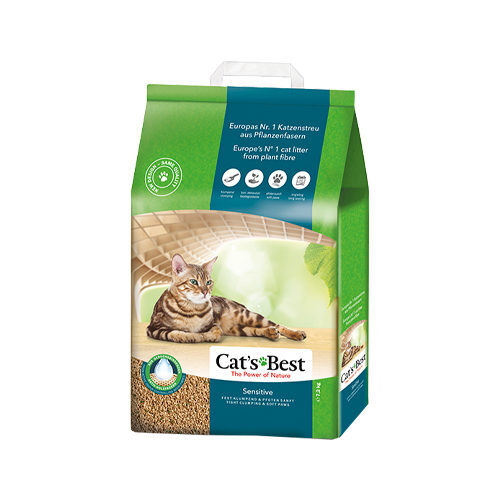 Kattenbakvulling: Cat's Best Sensitive - 2 x 20 L