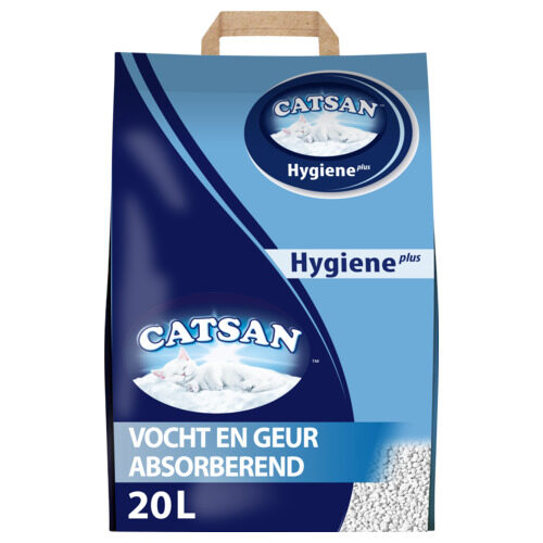 Kattenbakvulling: Catsan Hygiene Plus Kattenbakvulling - 2 x 20 liter