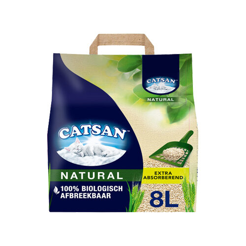 Kattenbakvulling: Catsan Kattenbakvulling Natural - 2 x 8 L