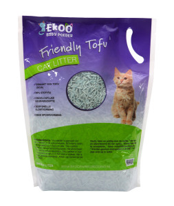 Kattenbakvulling: Ekoo Tofu Kattenbakvulling Baby Powder