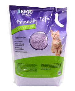 Kattenbakvulling: Ekoo Tofu Kattenbakvulling Lavendel