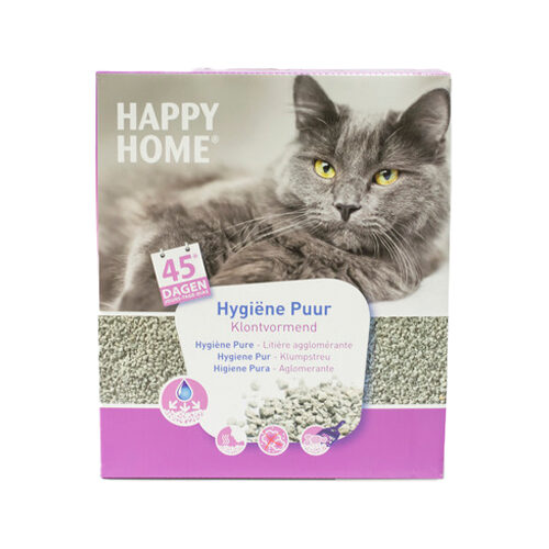 Kattenbakvulling: Happy Home Hygiëne Puur - 10 L