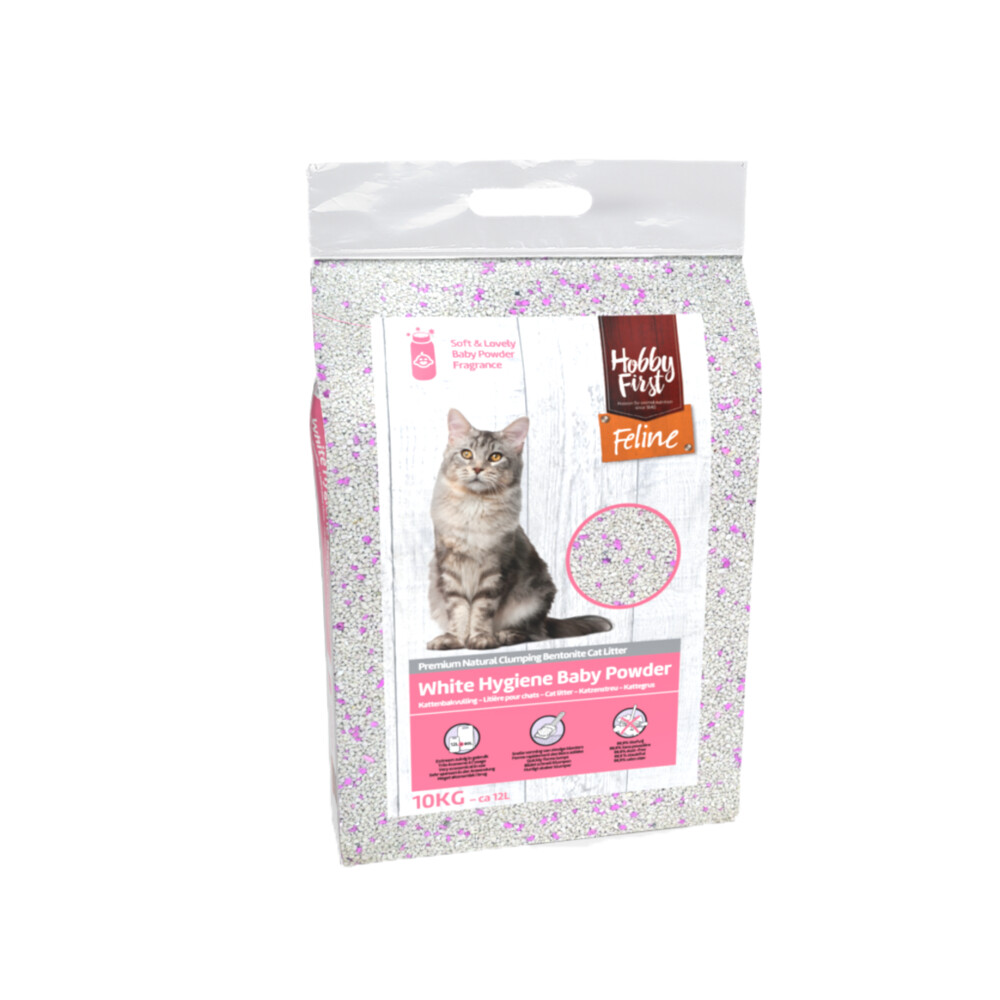 Kattenbakvulling: HobbyFirst Feline White Hygiëne Baby Powder