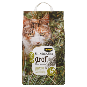 Kattenbakvulling: Jumbo Kattenbakvulling Grof Klontvormend